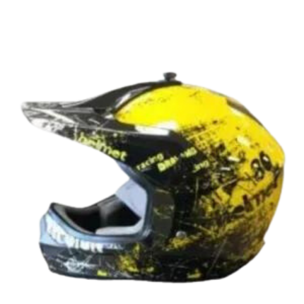 Youth Helmet Yellow/Black 1204