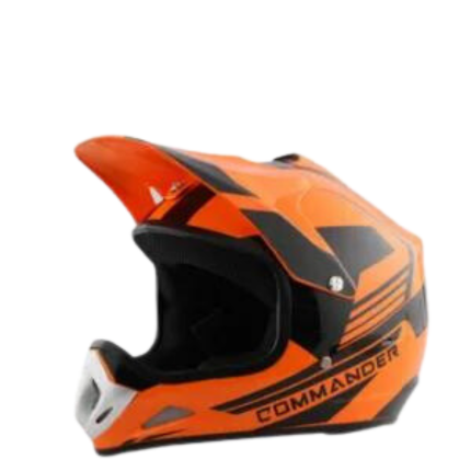 Youth Orange Helmet