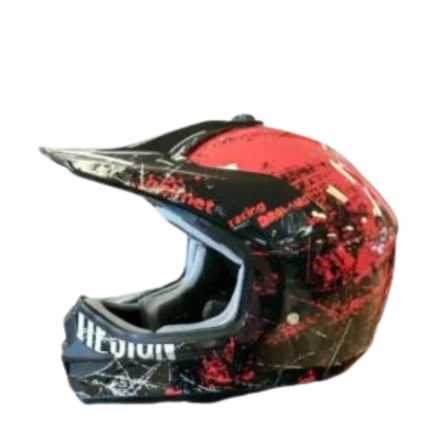 Youth Helmet Black/Red SL1203