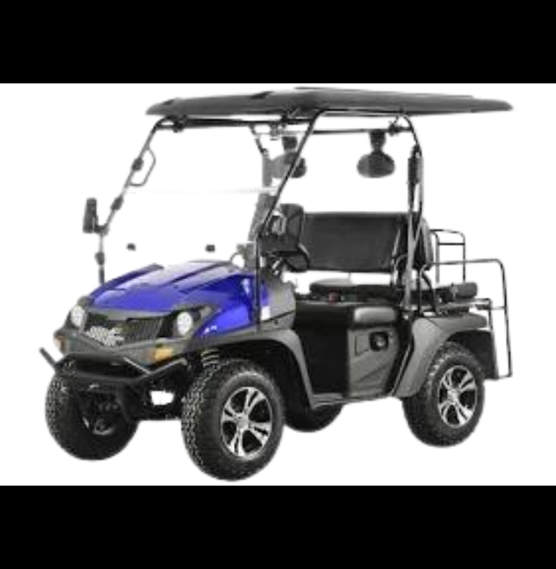 Trailmaster Taurus 200GX w Long Roof and Rear Seat