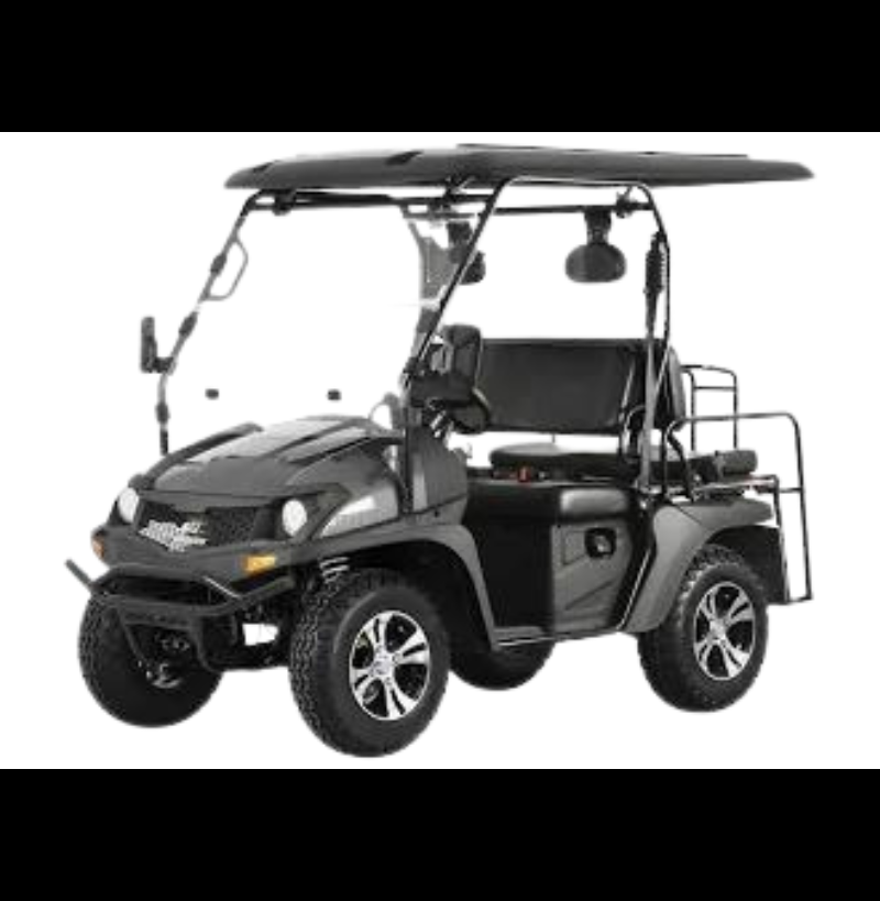 Trailmaster Taurus 200GX w Long Roof and Rear Seat