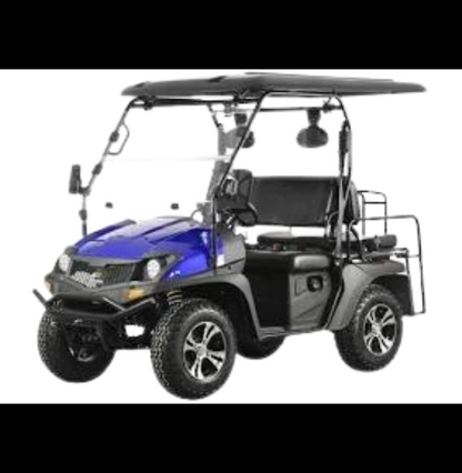 Trailmaster Taurus 200GX w Long Roof and Rear Seat