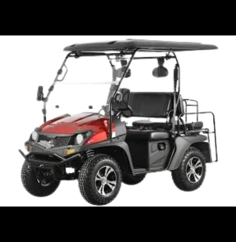 Trailmaster Taurus 200GX w Long Roof and Rear Seat